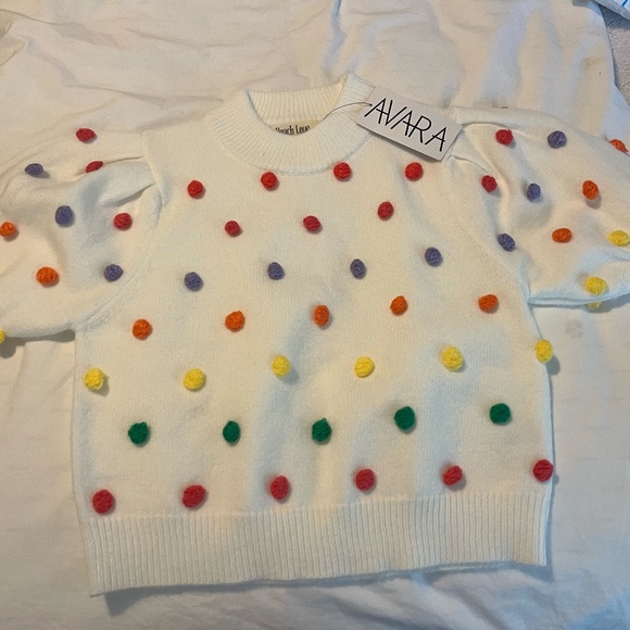 AVARA short sleeve sweater - Size Small - Picture 5 of 5